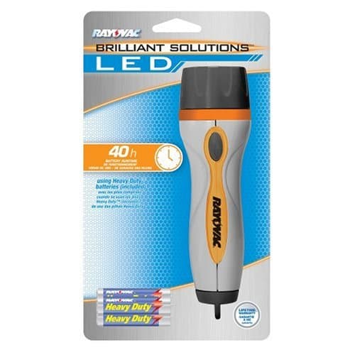Rayovac Brilliant Solutions 3AAA LED Flashlight