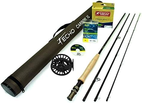 Echo Carbon XL 376-4 Fly Rod Outfit (3wt, 7'6", 4pc)