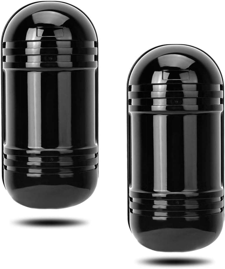 Invisible Beam Barrier Active Detection Digital Pulse Infrared Sensor 100m Waterproof IR Alarm