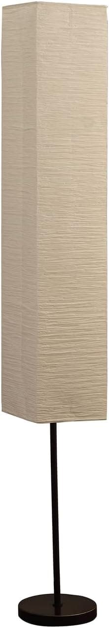 ORE International 62.5-Inch Noki Japanese Paper Floor Lamp