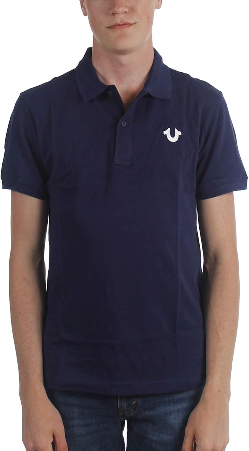 True Religion Men's Crafted w/Pride Polo Shirt