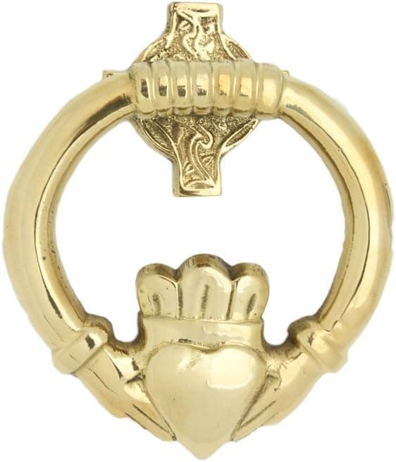 Claddagh Shaped Door Knocker, Small Size