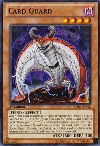 YU-GI-OH! - Card Guard (BP02-EN082) - Battle Pack 2: War of The Giants - 1st Edition - Common