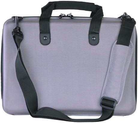 Avarious Briefcase Messenger Bag for LG Gram 15, 15.6-inch Laptop, Grey