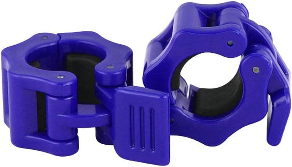 Ireav 1 Inch Dumbbell Barbell Clamps Pair of Standard Size Quick Released Barbell Locking Collar Clips for Weightlifting, Powerlifting, Crossfit and Strength Training