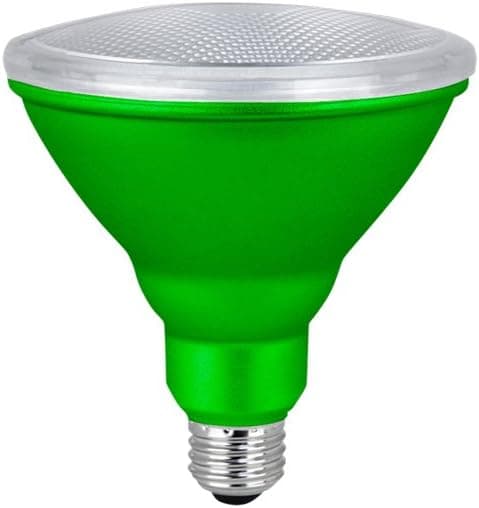 Xtricity LED PAR38 Green led Flood Light Bulbs, 7W, (40W Equivalent), Waterproof, Indoor/Outdoor, E26 Medium Base, Green Flood Lights Outdoor/Indoor 120V, RoHS Listed, Blue (1 Pack)