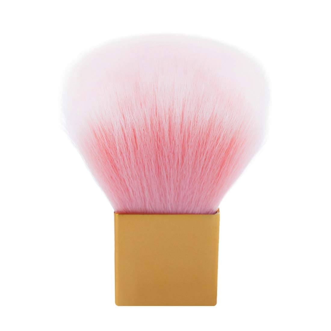 Lady Pink White Nail Dust Remover Brush Cleaner Acrylic UV Gel Rhinestones Decor Makeup Nail Art Tools Dust Cleaner Dust Brushes Pack of 1, HJ-NB094