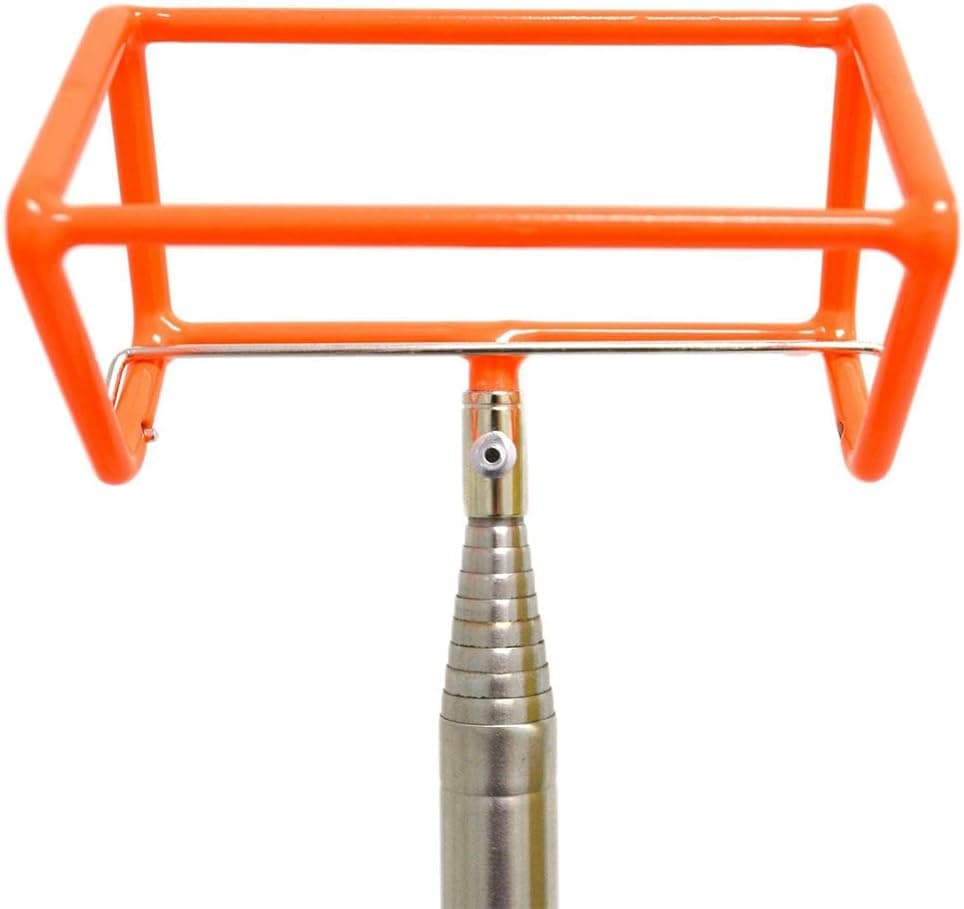 Search And Rescue 15 Foot Orange Two-Ball Golf Ball Retriever