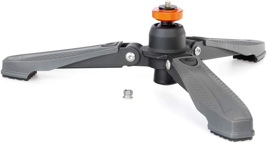 3 Legged Thing Docz2 Foot Stabiliser for Monopods - Travel-Friendly, Table-Top Camera Tripod and Foot Accessory for Monopods for Multiple Terrains