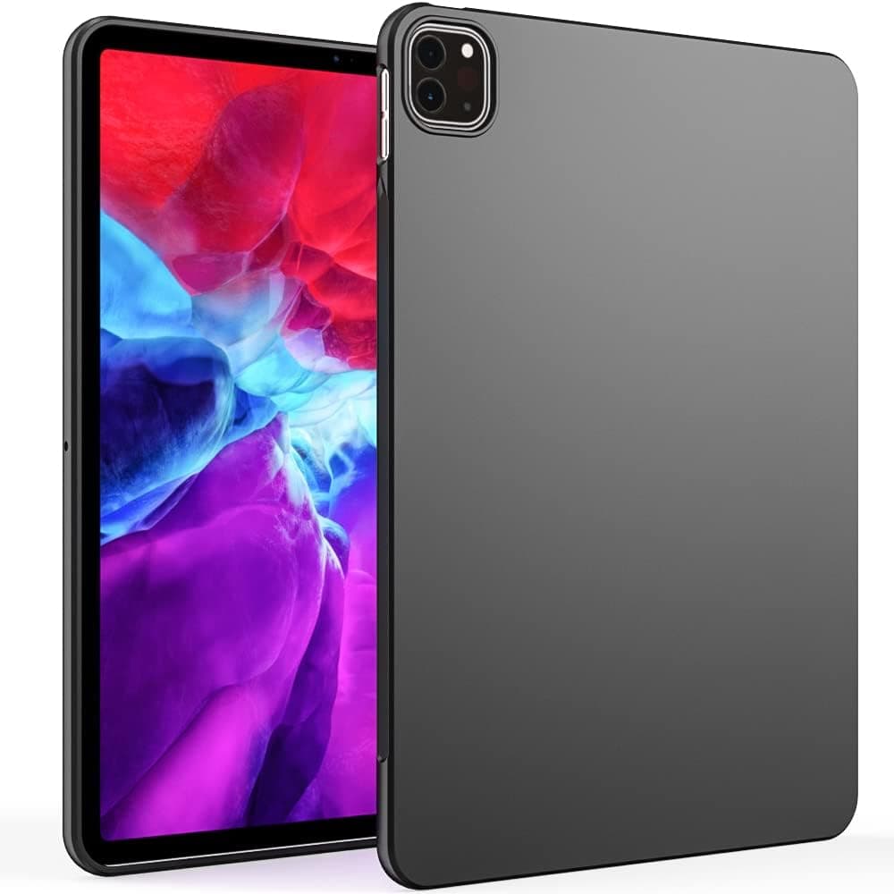 WOGROO Case for iPad Pro 11 Inch (2022/2021/2020 Model), Thin and Soft Tablet Protective Cover for iPad Pro 11-inch (4rd & 3rd / 2rd Generation), Black