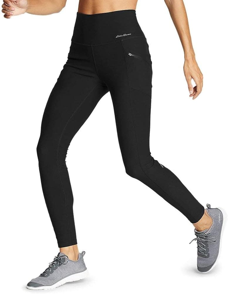 Eddie Bauer Women's Trail Tight Leggings - High Rise, Black, X-Large