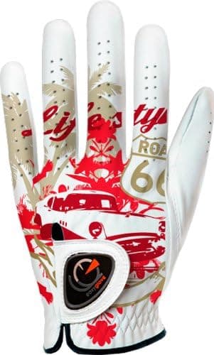 easyglove California_Lifestyle Men's Golf Glove (White)