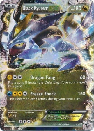 Pokemon - Black Kyurem EX - BW62 - Promotional - BW Black Star Promos