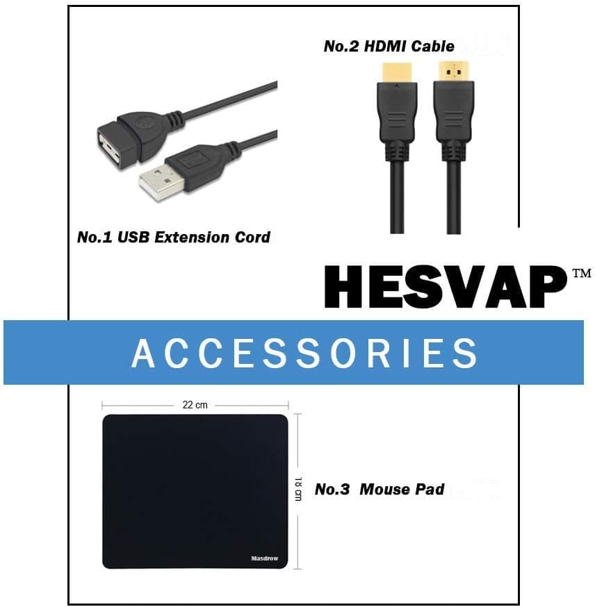 2020 Lenovo 27 Inch QHD Micro-Edge Display Monitor for Business and Student, IPS, AMD FreeSync, 60Hz Refresh Rate, HDMI, Ergonomic Design w/HESVAP 3in1 Accessories