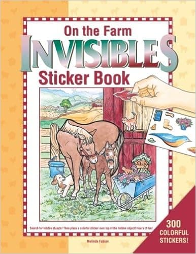 On the Farm Invisibles Sticker Book