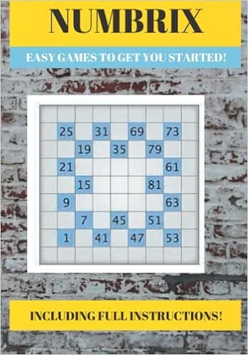 NUMBRIX 101 EASY PUZZLES: EASY SERIES FOR ADULTS SENIORS AND TEENAGERS