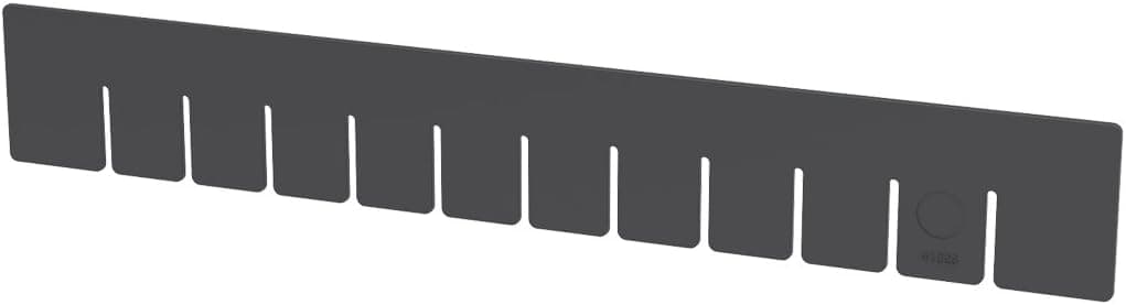 Akro-Mils 41223 6 Pack Plastic Divider for Akro-Grid Slotted Stackable Dividable Storage Tote Container Box, Compatible with 33223, Short Divider