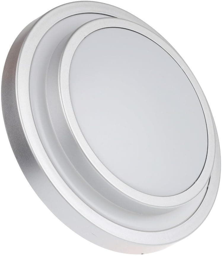 ZHMA 10-Inch LED Ceiling Light, Natrual White Panel , 12W 980LM Lamp, 80W Bulbs Equivalent, Round Flush Mount Lighting, Ceiling Dwon lighting for Kitchen Bathroom Bedroom