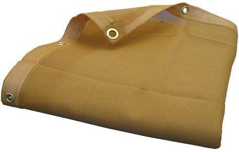 10 X 20 Heavy Duty Desert Beige Mesh Tarp