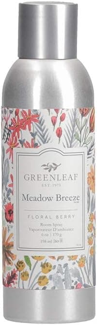 GREENLEAF Air Freshener Room Spray - Meadow Breeze - Made in The USA