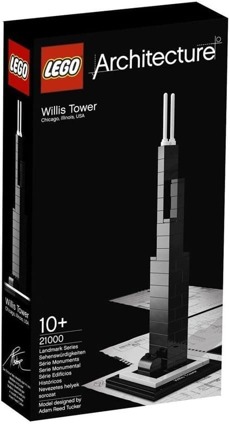 Sears Tower Chicago Illinois USA LEGO 21000 ORIGINAL