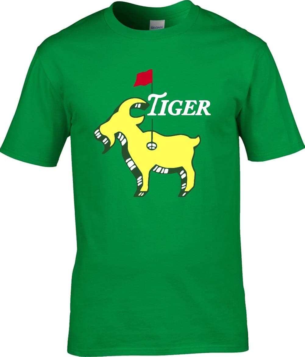 Green Tiger The Masters Champion Goat T-Shirt