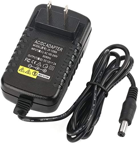 12V Power Supply AC to DC Adapter Converter for LED Strip, CCTV Camera, Security System (12V 2A)
