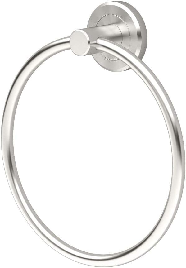 Gatco 4292 Latitude II Towel Ring, Satin Nickel