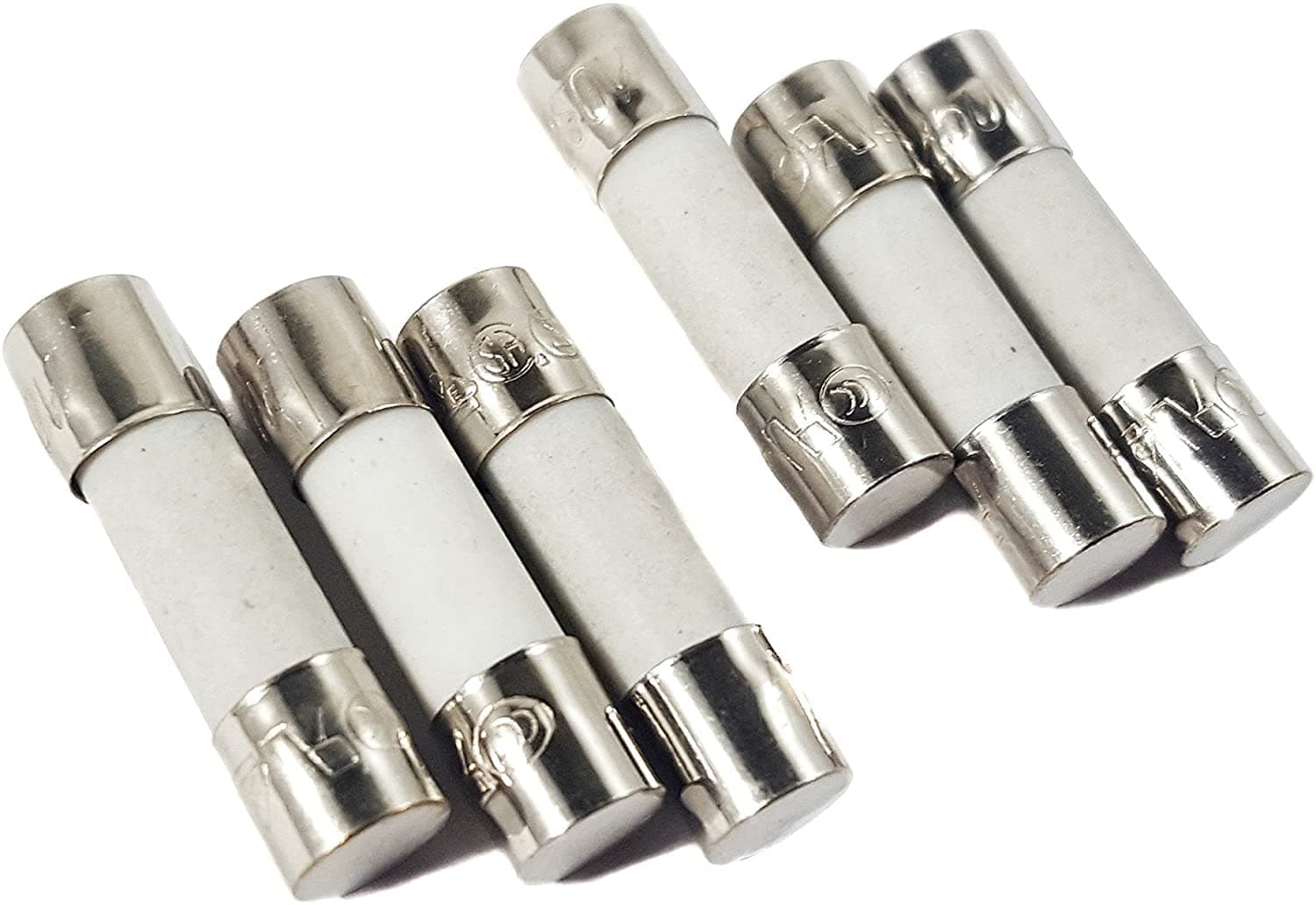 Fuses Replacements for Generac Replaces for 10000005117 6.3A 250VAC 5MMX20MM 6.3 AMP (6-Pack)