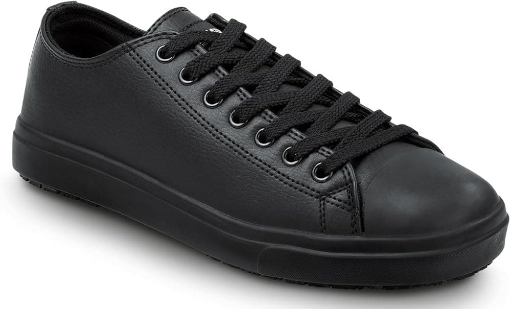 SR Max Portland, Men's, Black, Skate Style Soft Toe Slip Resistant Work Shoe