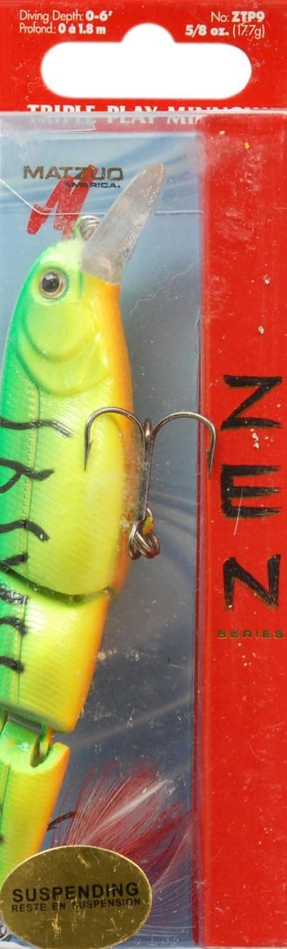 Matzuo Zen Triple Play Minnow Fishing Bait