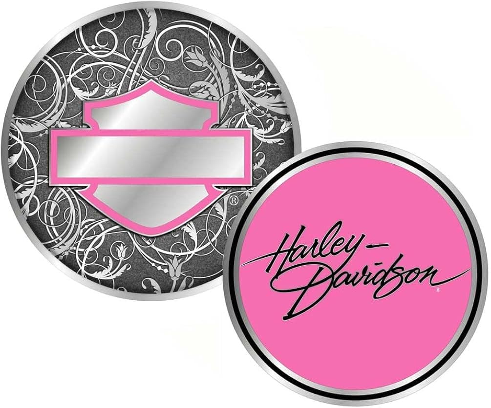 Harley-Davidson Pink Label Fliagree Bar & Shield Challenge Coin 1.75'' 8003050