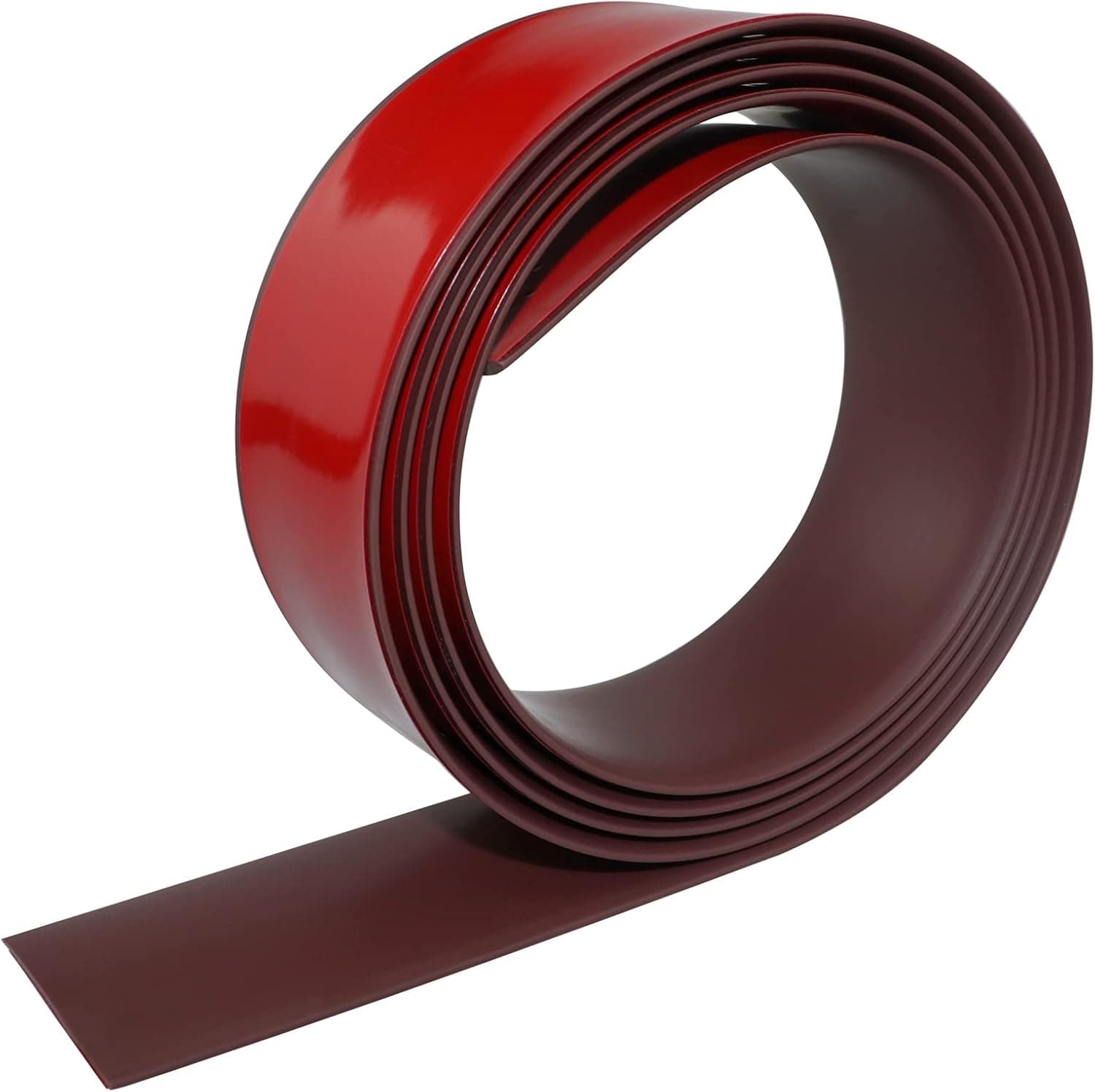 Floor Transition Strip Floor Cover Strips Self Adhesive Flooring Transitions Laminate Floor Strip 1.57" Wide Vinyl Floor Flat Divider Strip (4cm, 10Ft, Brown)