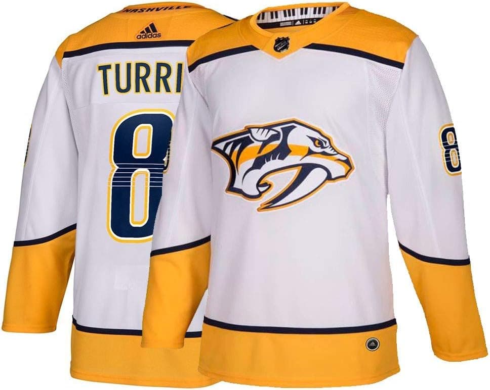 adidas Filip Forsberg Nashville Predators Authentic Home NHL Hockey Jersey