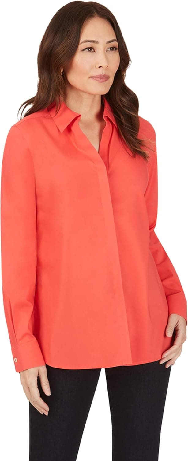 Foxcroft Women's Kylie Non-Iron Ls Stretch Shirt