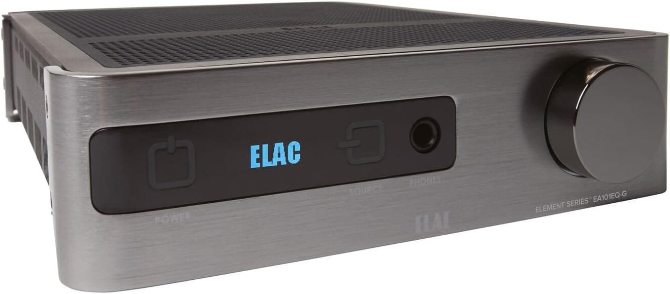 ELAC EA Series Integrated Amplifier, Silver (EA101EQ-G)