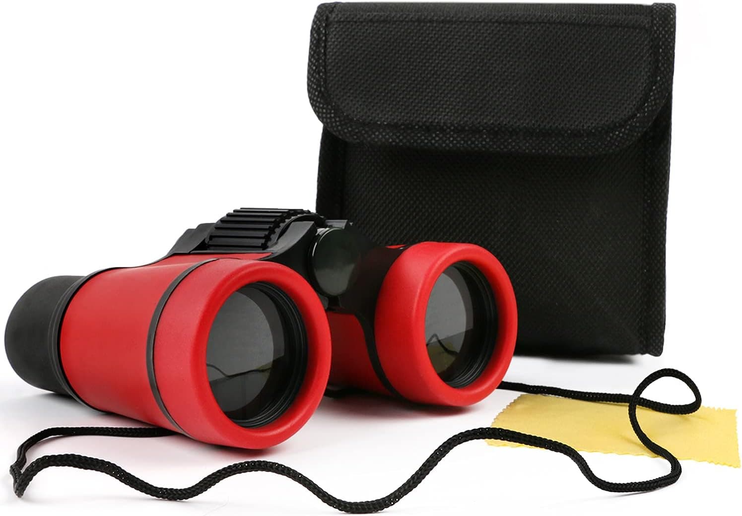 Kids Binoculars Shock Proof Toy Binoculars Set for Age 3-12 Years Old Boys Girls Bird Watching Educational Learning Hunting Hiking Birthday Presents