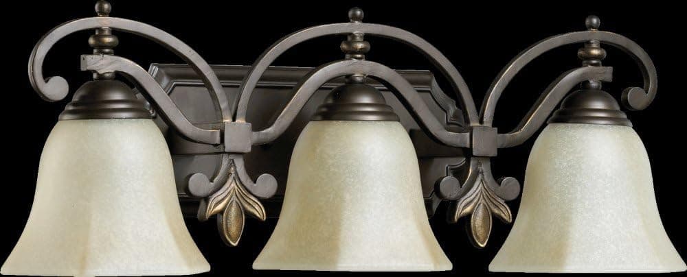Quorum International Marcela 3-LT Vanity - Oiled Bronze - 5031-3-86