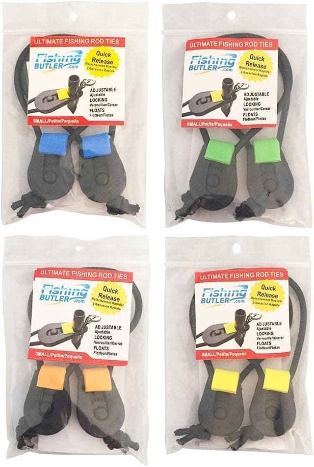 Duyoku Fishing Butler Ultimate Fishing Rod Ties (Pack of 4)