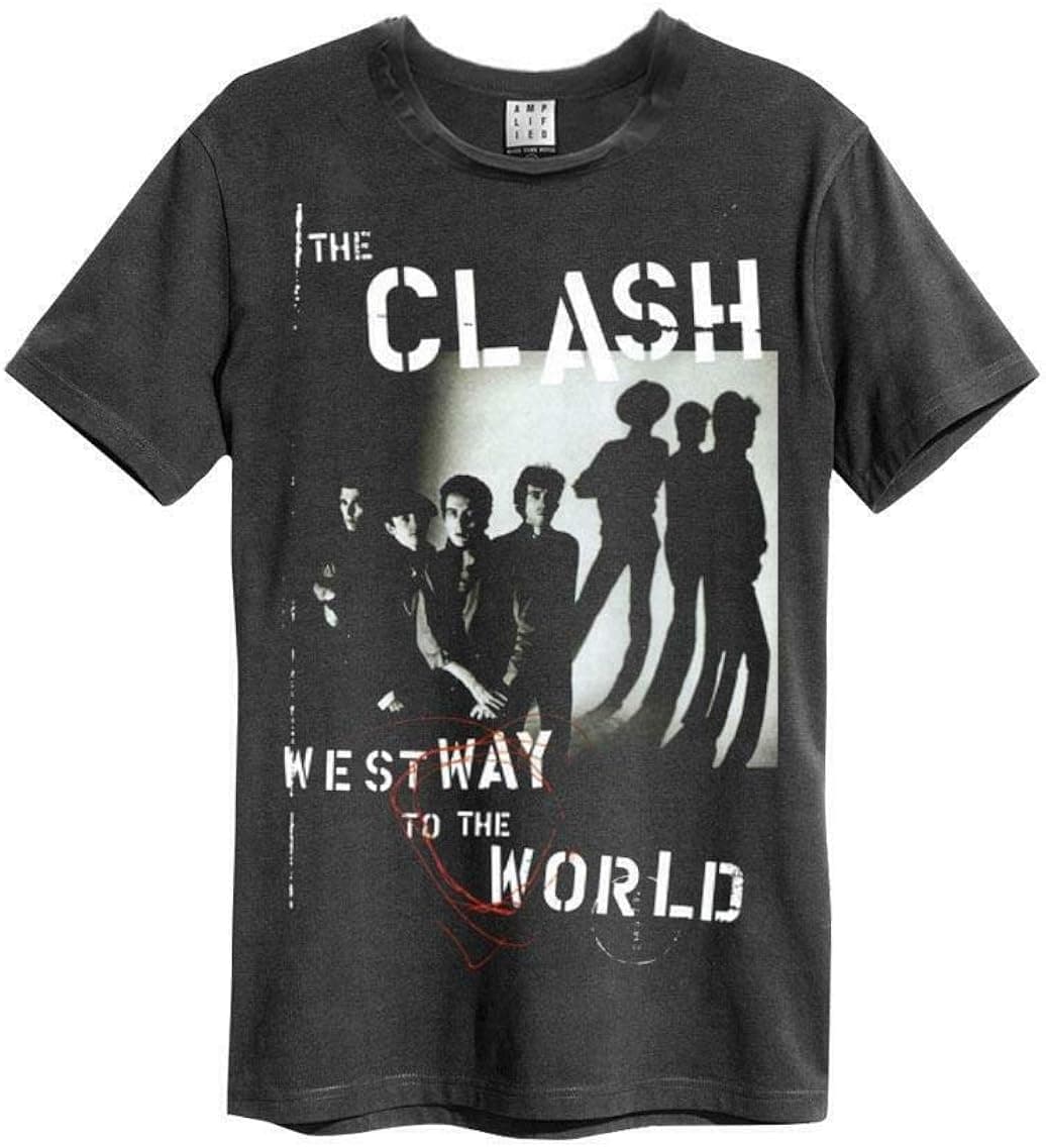 Vanilla Underground Amplified The Clash Westway to The World Men's T-Shirt