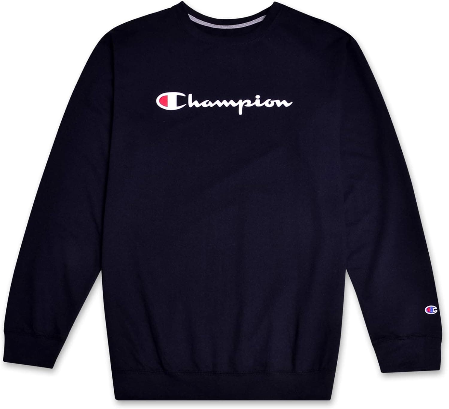 Champion Sweatshirt Mens Big And Tall Logo Sweater Crewneck Sweatshirt