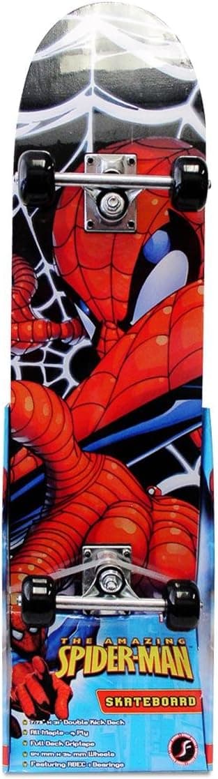 Spider Man 28 Inch Skateboard, Red