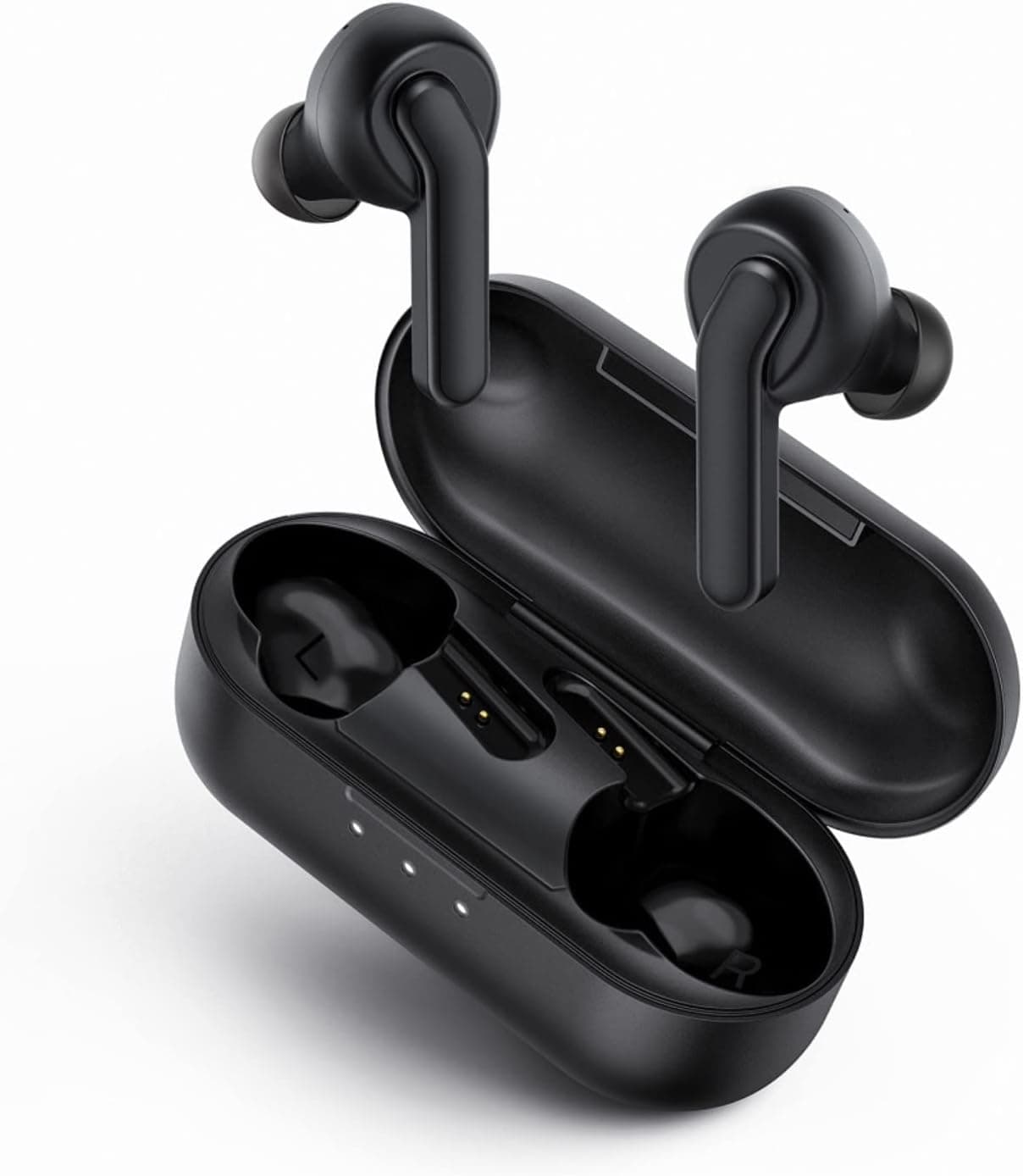 Bluetooth Earbuds Wireless Active Noise Canceling Headphones in-Ear Earphones with 4 Mics for Sports, Enhanced Deep Bass, 30Hrs Playtime, IPX8 Waterproof, Touch Control, USB-C Quick Charging Case