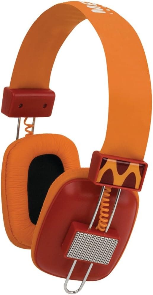 Merkury Innovations M-HL635 Urban Beatz Headphones (Orange)
