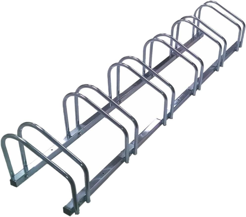 EasyGo Floor Stationary Six Bike Wheel Rack, Indoor – Outdoor Bike Stand
