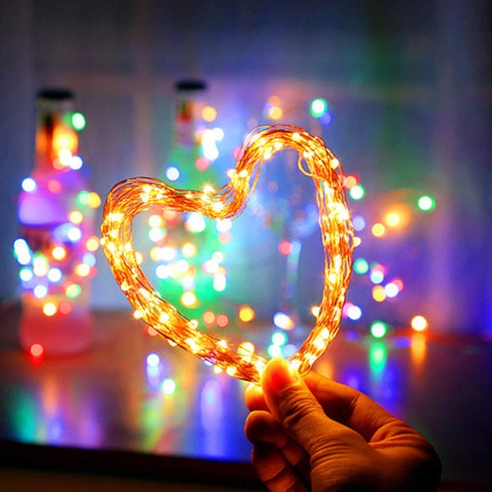 XINKAITE 8 Modes String Lights 32.8 FT/10M 100LEDS Fairy String Lights USB Powered Remote Control for Wedding Home Parties Christmas Holiday Decoration(Warm White & Colorful)