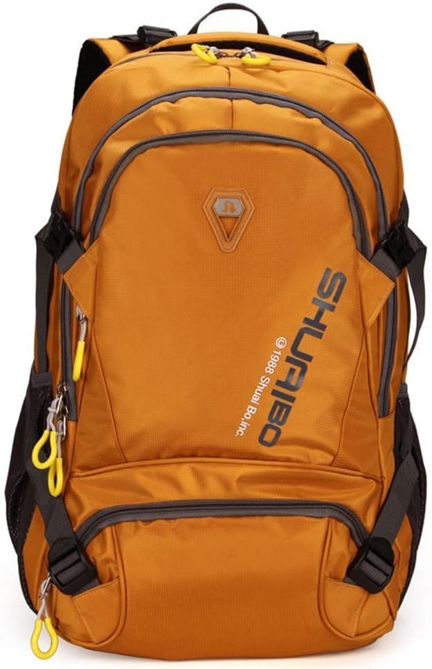 ProEtrade Multipurpose Large Oversize Waterproof Travel Outdoor School Backpack (Orange)