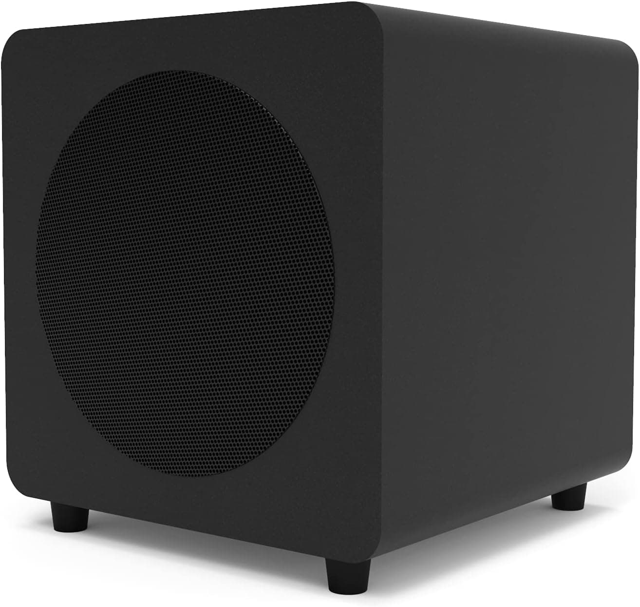 Kanto SUB8VM Sealed Powered Subwoofer | 300W Peak Power | 8" Woofer | Vinyl Black