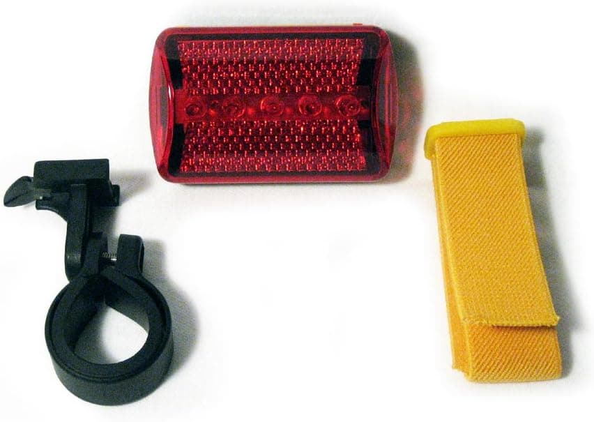 High-Visibility RED LED Personal Safety Flasher - Walking, Running, Biking