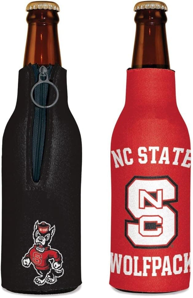 NCAA North Carolina State Wolfpack Bottle Cooler, Team Colors, One Size